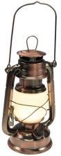 Led lamp camping storm tafel lantaarn koper metaal