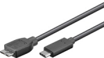 USB 3.1 C naar USB 3.1 micro B kabel 0.60 mtr.