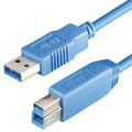USB 3.0 A naar B kabel 1.00 m.