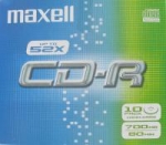Maxell CD-R 700MB 80Min 10 stuks