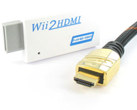 Wii naar HDMI Full HD converter inclusief Top HDMI kabel