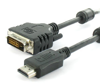 Monitor HDMI naar DVI kabel 10.00 m.