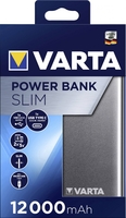 Varta Portable Powerpack Slim 12000 mAh met USB C en USB A